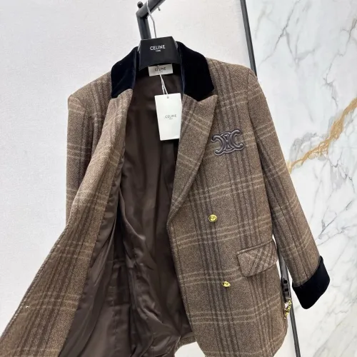 Replica Celine Jackets Long Sleeved For Women #1400405 $102.00 USD for Wholesale