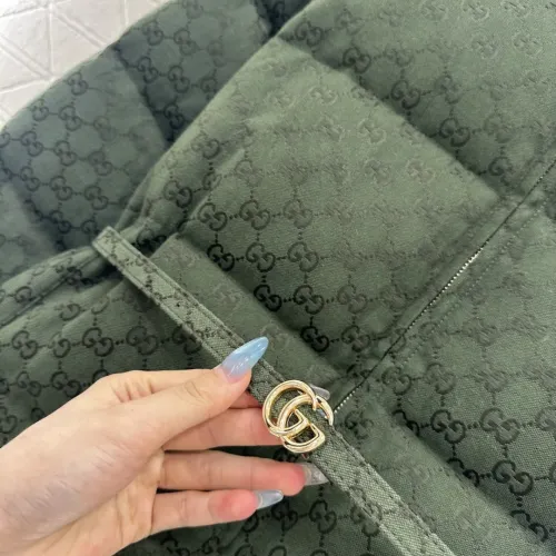 Replica Gucci Down Feather Coat Long Sleeved For Women #1400409 $128.00 USD for Wholesale