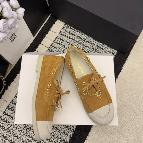 Chanel Flat Shoes For Women #1400624 $102.00 USD, Wholesale Replica Chanel Flat Shoes