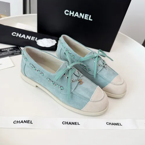 Replica Chanel Flat Shoes For Women #1400632 $98.00 USD for Wholesale