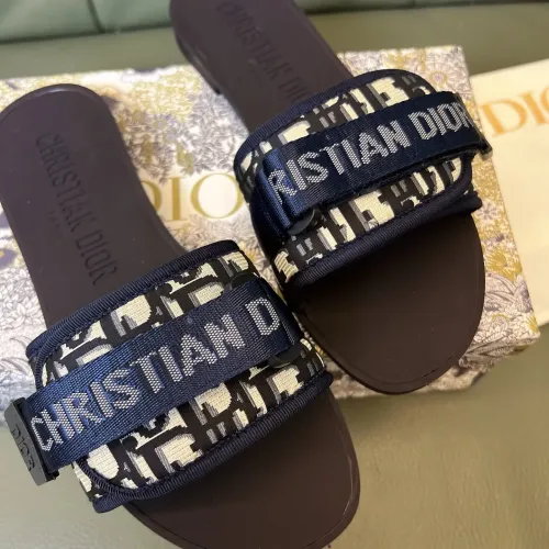 Replica Christian Dior Slippers For Women #1400639 $80.00 USD for Wholesale