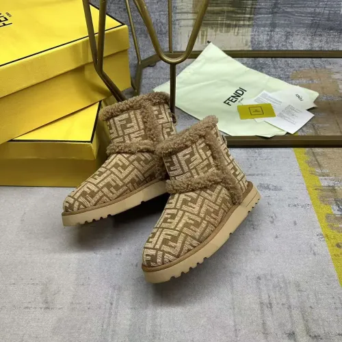 Replica Fendi Fashion Boots For Women #1400682 $112.00 USD for Wholesale