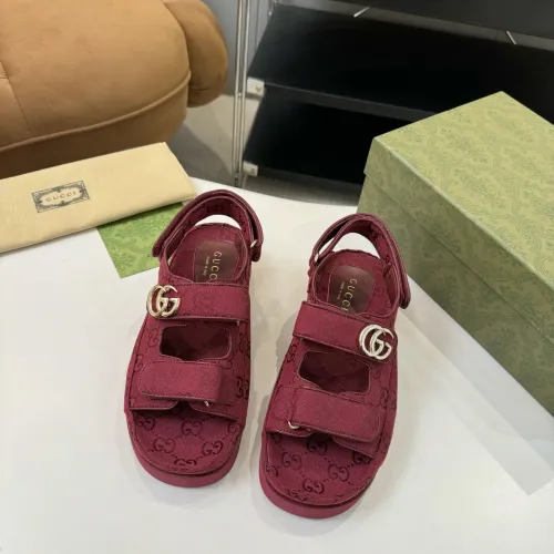 Replica Gucci Sandal For Women #1400703 $85.00 USD for Wholesale