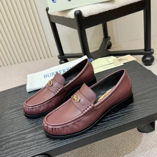 Burberry Leather Shoes For Women #1400776