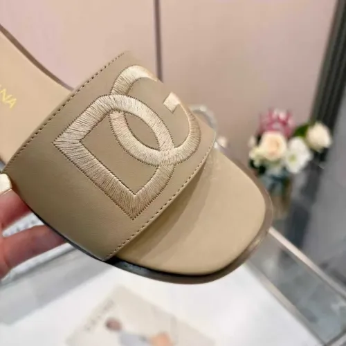 Replica Dolce & Gabbana D&G Slippers For Women #1400791 $82.00 USD for Wholesale