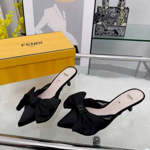 Fendi Slippers For Women #1400812 $88.00 USD, Wholesale Replica Fendi Slippers