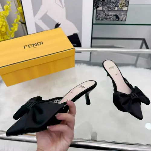 Replica Fendi Slippers For Women #1400812 $88.00 USD for Wholesale