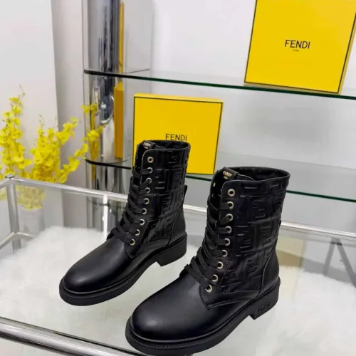Fendi Fashion Boots For Women #1400814 $118.00 USD, Wholesale Replica Fendi Fashion Boots