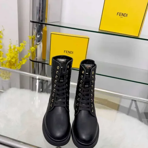 Replica Fendi Fashion Boots For Women #1400814 $118.00 USD for Wholesale