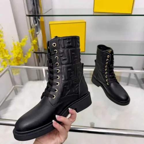 Replica Fendi Fashion Boots For Women #1400814 $118.00 USD for Wholesale