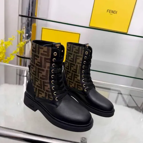 Replica Fendi Fashion Boots For Women #1400815 $118.00 USD for Wholesale