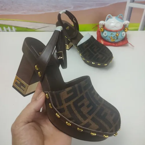 Fendi Sandal For Women #1400836 $160.00 USD, Wholesale Replica Fendi Sandal