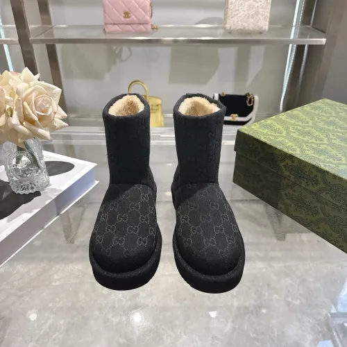 Replica Gucci Boots For Women #1400890 $100.00 USD for Wholesale
