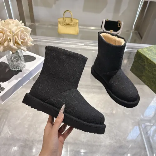 Replica Gucci Boots For Women #1400890 $100.00 USD for Wholesale