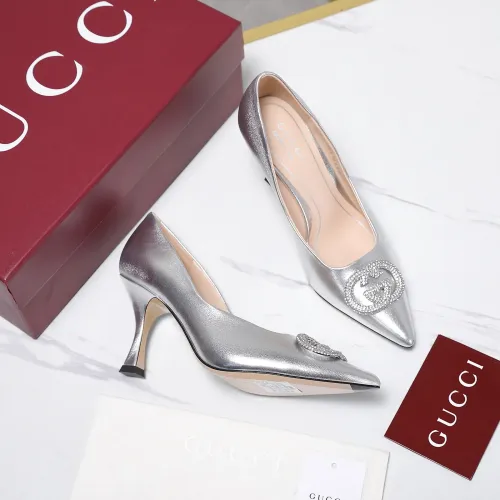 Replica Gucci High-Heeled Shoes For Women #1401079 $112.00 USD for Wholesale