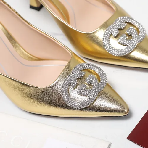 Replica Gucci High-Heeled Shoes For Women #1401080 $112.00 USD for Wholesale
