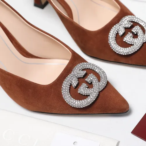 Replica Gucci High-Heeled Shoes For Women #1401082 $112.00 USD for Wholesale