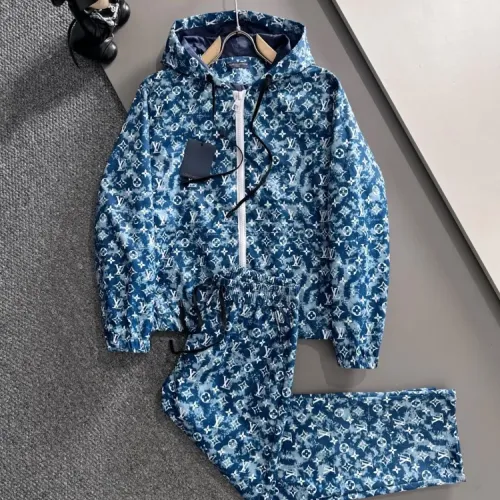 Louis Vuitton LV Tracksuits Long Sleeved For Men #1401099 $125.00 USD, Wholesale Replica Louis Vuitton LV Tracksuits