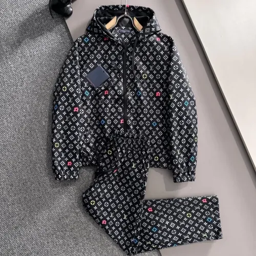 Louis Vuitton LV Tracksuits Long Sleeved For Men #1401101 $125.00 USD, Wholesale Replica Louis Vuitton LV Tracksuits