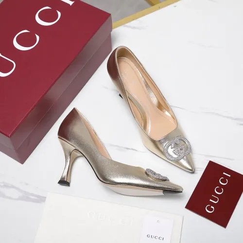 Replica Gucci High-Heeled Shoes For Women #1401112 $112.00 USD for Wholesale