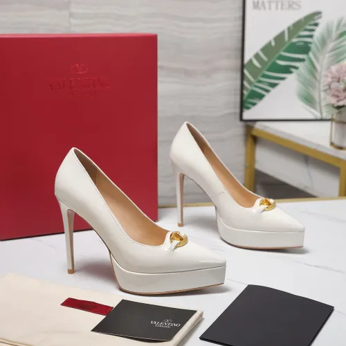 Replica Valentino High-Heeled Shoes For Women #1401127 $125.00 USD for Wholesale