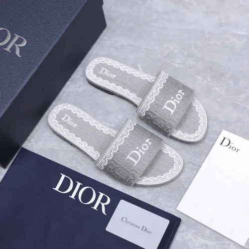Replica Christian Dior Slippers For Women #1401136 $92.00 USD for Wholesale