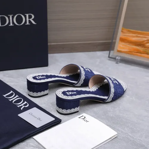 Replica Christian Dior Slippers For Women #1401149 $92.00 USD for Wholesale