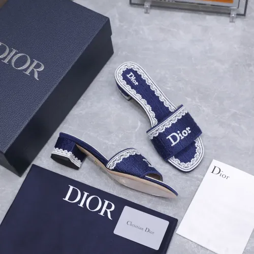 Replica Christian Dior Slippers For Women #1401149 $92.00 USD for Wholesale