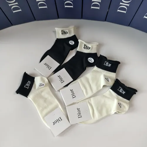 Replica Christian Dior Socks #1401174 $29.00 USD for Wholesale