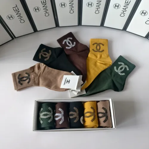 Replica Chanel Socks #1401181 $27.00 USD for Wholesale