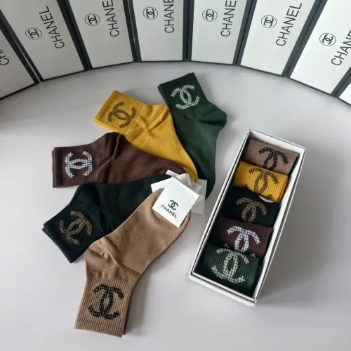 Replica Chanel Socks #1401181 $27.00 USD for Wholesale