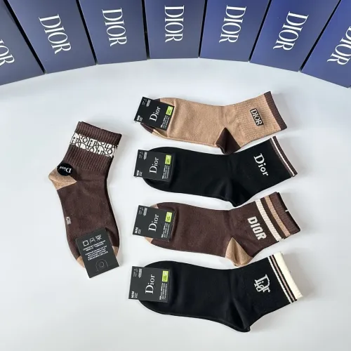Replica Christian Dior Socks #1401183 $27.00 USD for Wholesale