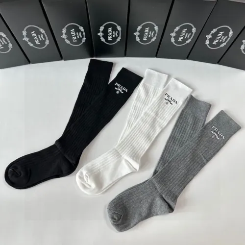 Replica Prada Socks #1401218 $29.00 USD for Wholesale