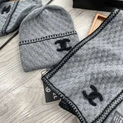 Replica Chanel Hat and Scarf Set #1401272 $52.00 USD for Wholesale