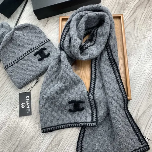 Replica Chanel Hat and Scarf Set #1401272 $52.00 USD for Wholesale