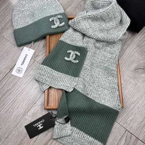 Replica Chanel Hat and Scarf Set #1401281 $52.00 USD for Wholesale