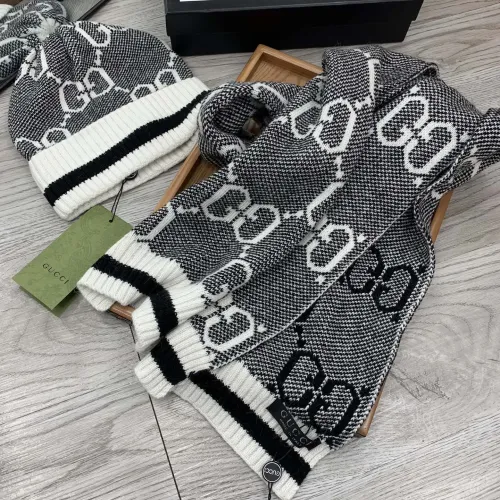 Replica Gucci Hat and Scarf Set #1401301 $52.00 USD for Wholesale