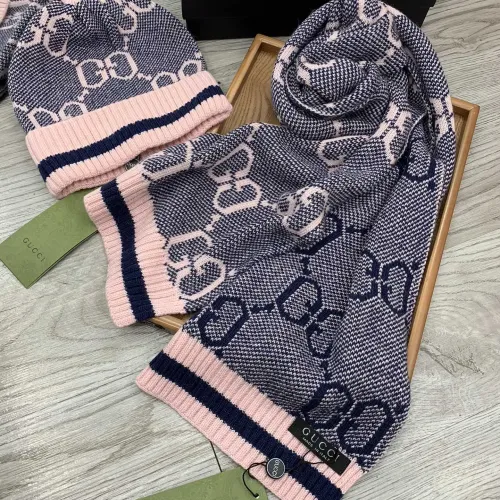 Replica Gucci Hat and Scarf Set #1401302 $52.00 USD for Wholesale