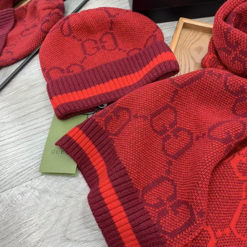 Replica Gucci Hat and Scarf Set #1401304 $52.00 USD for Wholesale