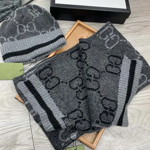 Replica Gucci Hat and Scarf Set #1401306 $52.00 USD for Wholesale