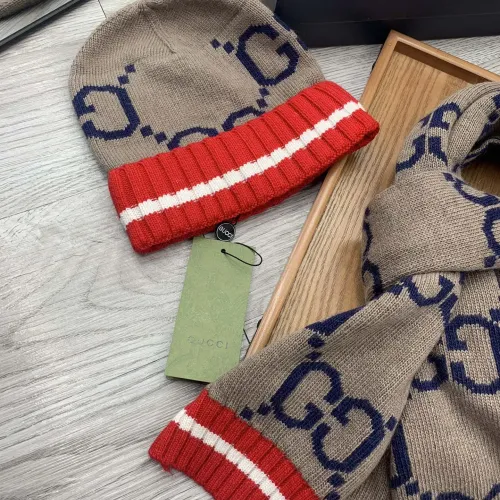 Replica Gucci Hat and Scarf Set #1401308 $52.00 USD for Wholesale