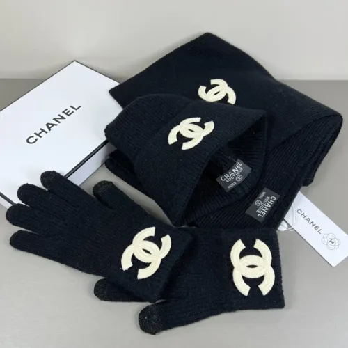 Replica Chanel Hat and Scarf and Glove Set #1401313 $52.00 USD for Wholesale