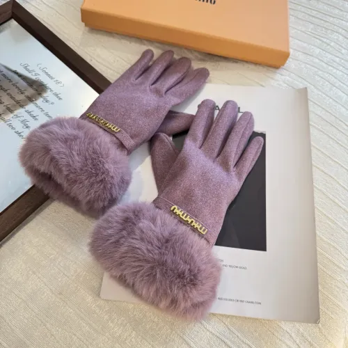 Replica MIU MIU Gloves For Women #1401331 $39.00 USD for Wholesale