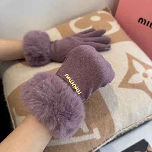 Replica MIU MIU Gloves For Women #1401331 $39.00 USD for Wholesale