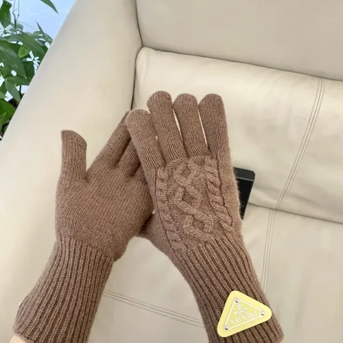 Replica Prada Gloves #1401350 $40.00 USD for Wholesale