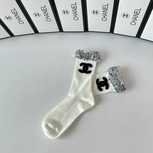 Replica Chanel Socks #1401398 $27.00 USD for Wholesale