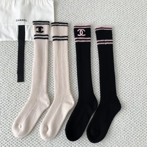 Replica Chanel Socks #1401420 $29.00 USD for Wholesale