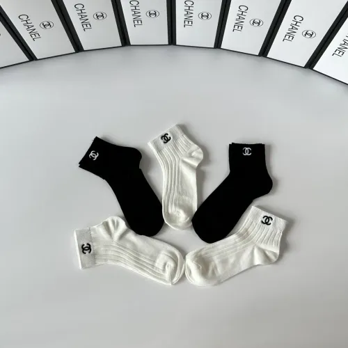 Replica Chanel Socks #1401609 $29.00 USD for Wholesale