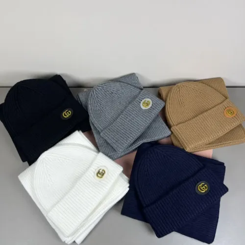 Replica Gucci Hat and Scarf Set #1401870 $45.00 USD for Wholesale