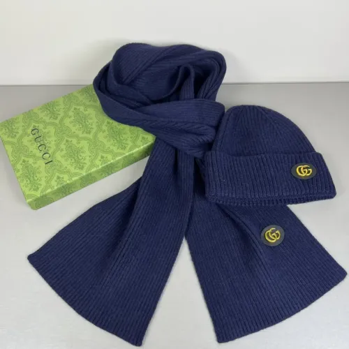Replica Gucci Hat and Scarf Set #1401872 $45.00 USD for Wholesale